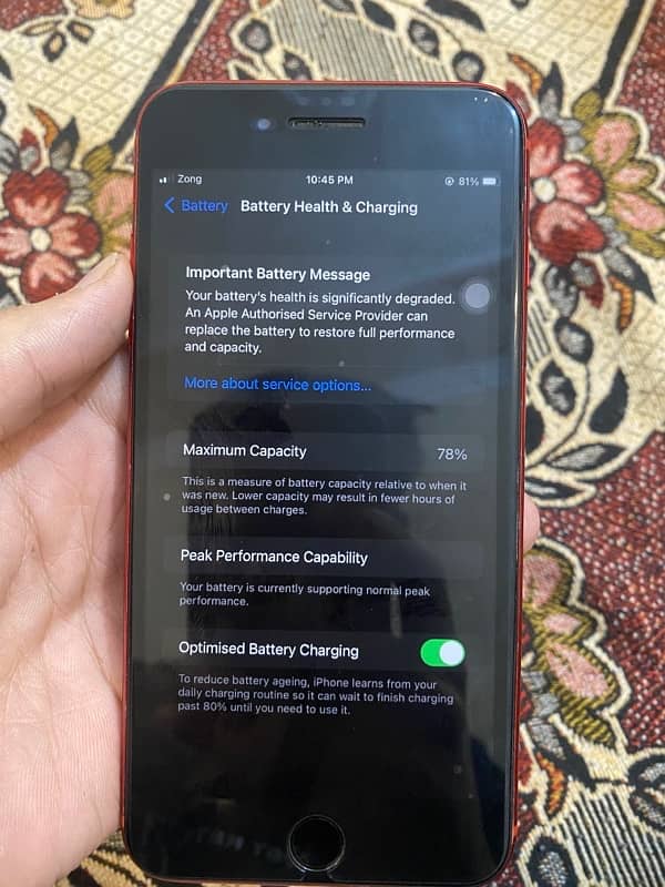 iphone 8plus factory unlock official pta approved 64gb 3