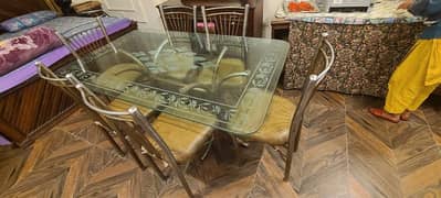 6 seat dinning table