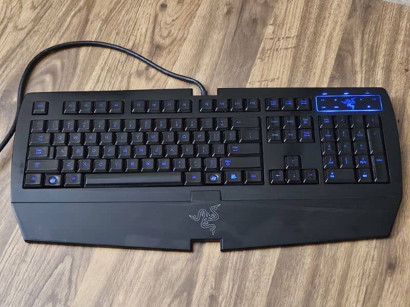 Razer Lycosa RZ03 Backlit USB Wired Gaming Keyboard Multimedia 0