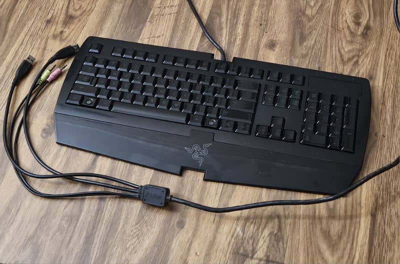 Razer Lycosa RZ03 Backlit USB Wired Gaming Keyboard Multimedia 1
