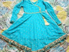 Anarkali angarkha frock