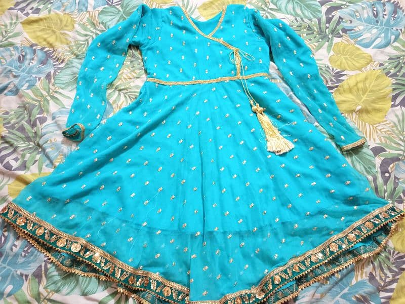 Anarkali angarkha frock 1