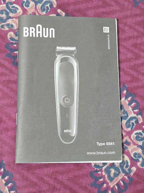 Braun All in One Trimmer 5 (8 in 1 Styling Kit) 7