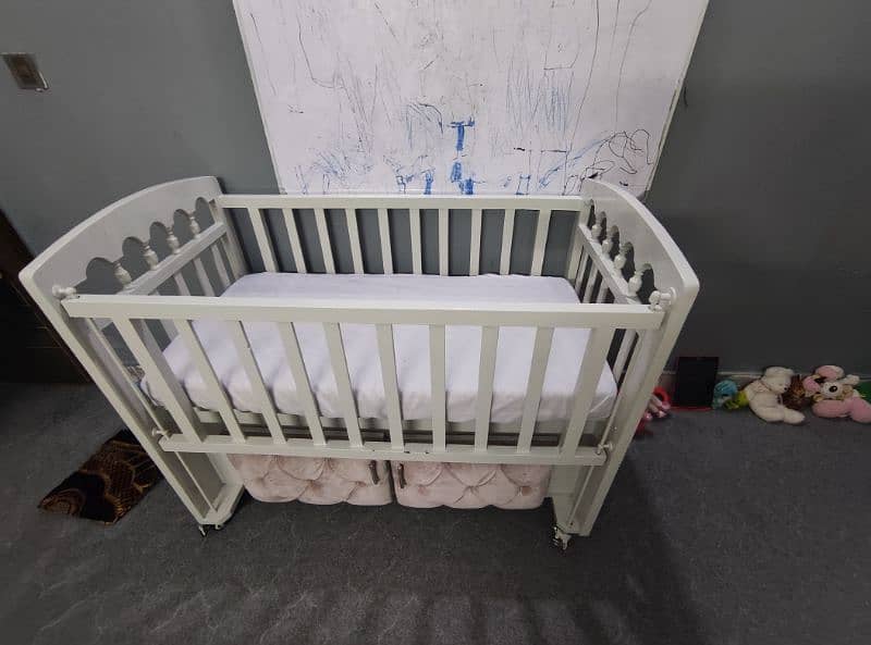 Baby Cot (Wooden) 0