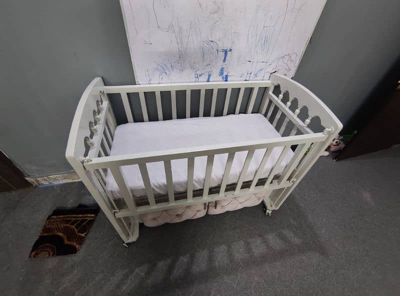 Baby Cot (Wooden) 2