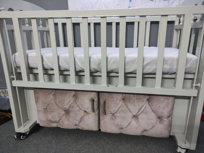 Baby Cot (Wooden) 5