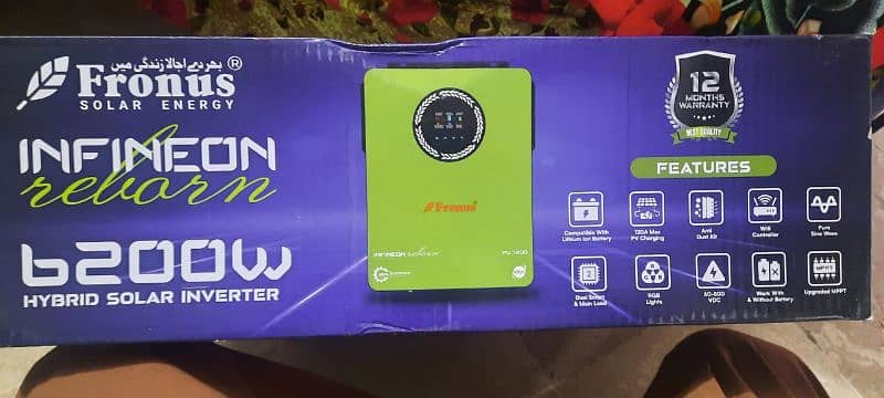 Fronus Reborn 6200W hybrid solar inverter 0