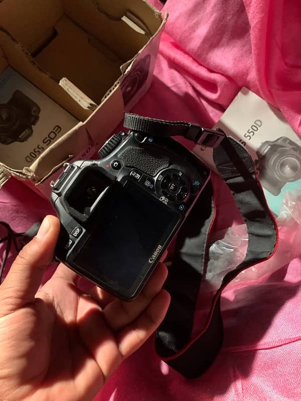 canon 550 D  dslr camera exchange possible 2