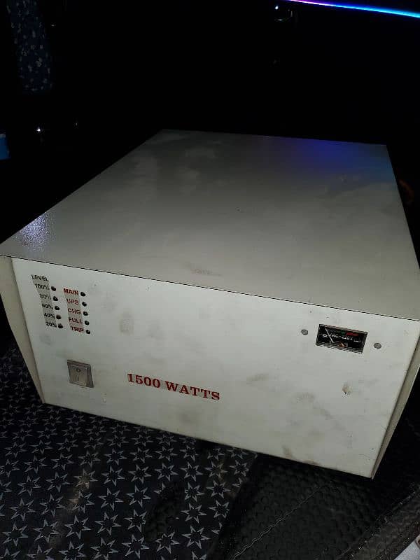 1500 watt ups 10/10 condition. wtsapo 03060696666 0