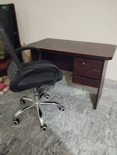 Table and chair