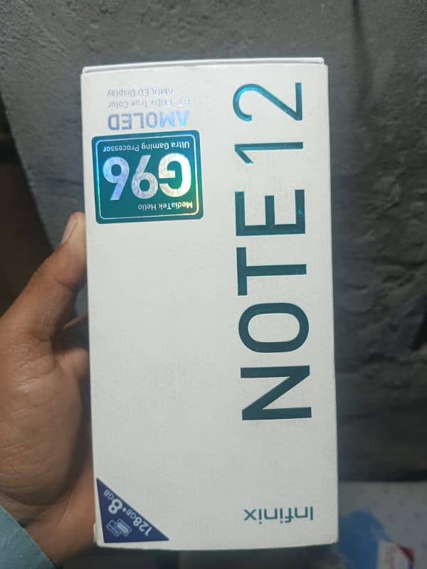 Infinix note 12 8GB 1