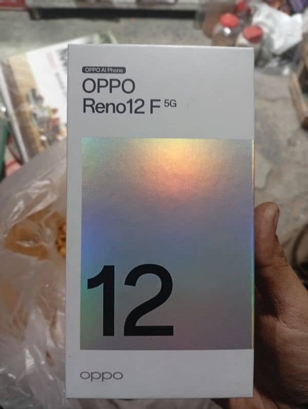 Oppo Reno 12f 12gb 256gb with Box and charger 0