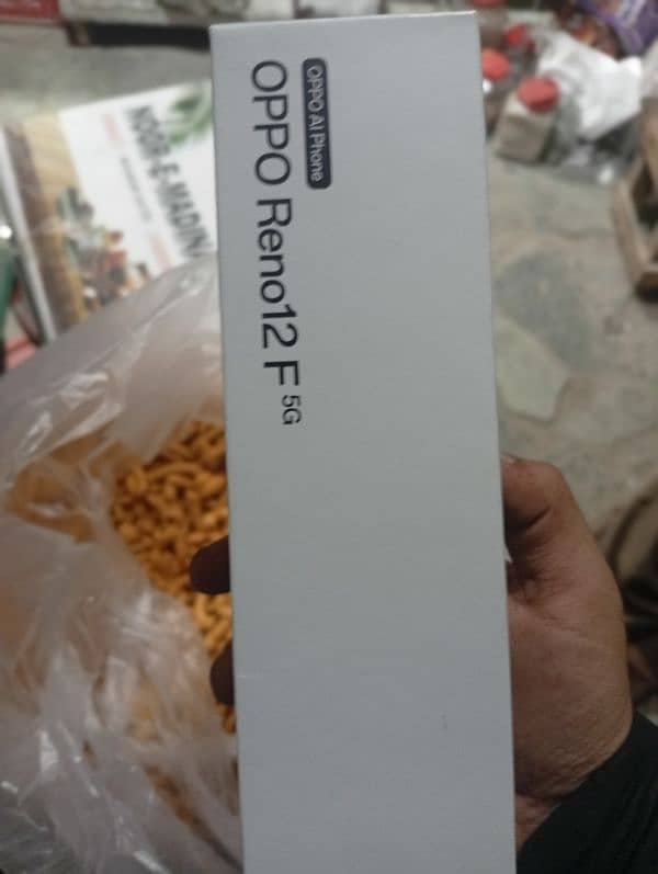 Oppo Reno 12f 12gb 256gb with Box and charger 1