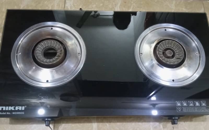 2 side Burner stove Dubai bought 0