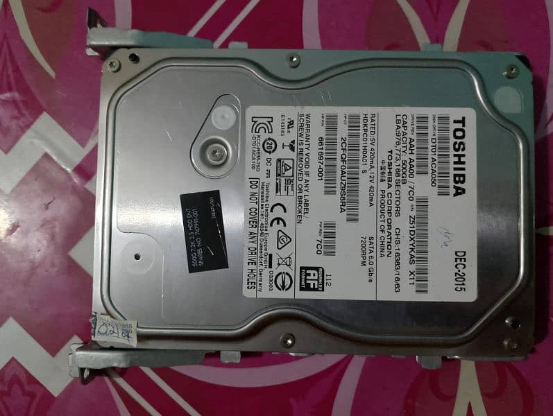 Hard Disk Toshiba 0