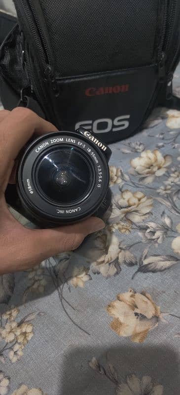 canon 1100d 18-55 Lance good condition 1