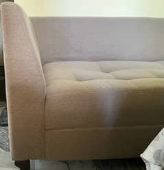 L shaped sofa