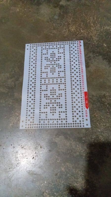 KNITTING  MACHINE. DFSIGN. CARDS. 10PCS 12