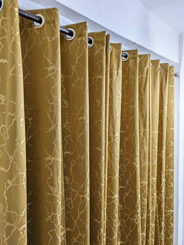 Export Golden Sparkles Texture curtains 2