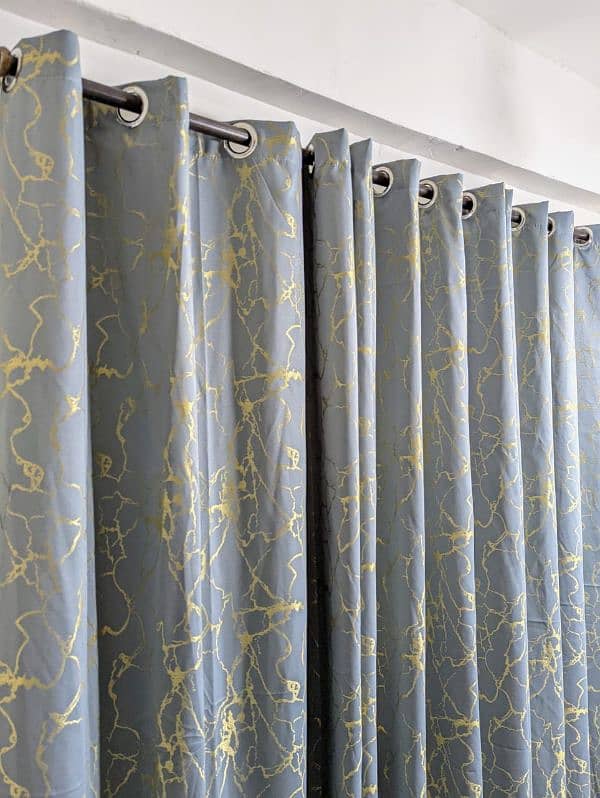 Export Golden Sparkles Texture curtains 12