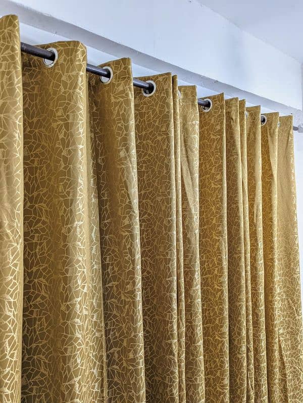 Export Golden Sparkles Texture curtains 13