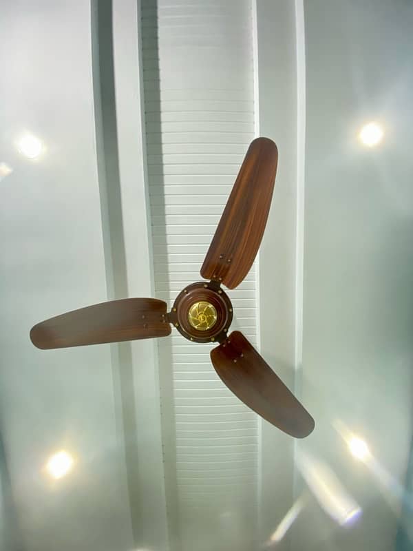 Wooden style fans 0