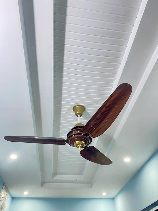 Wooden style fans 1