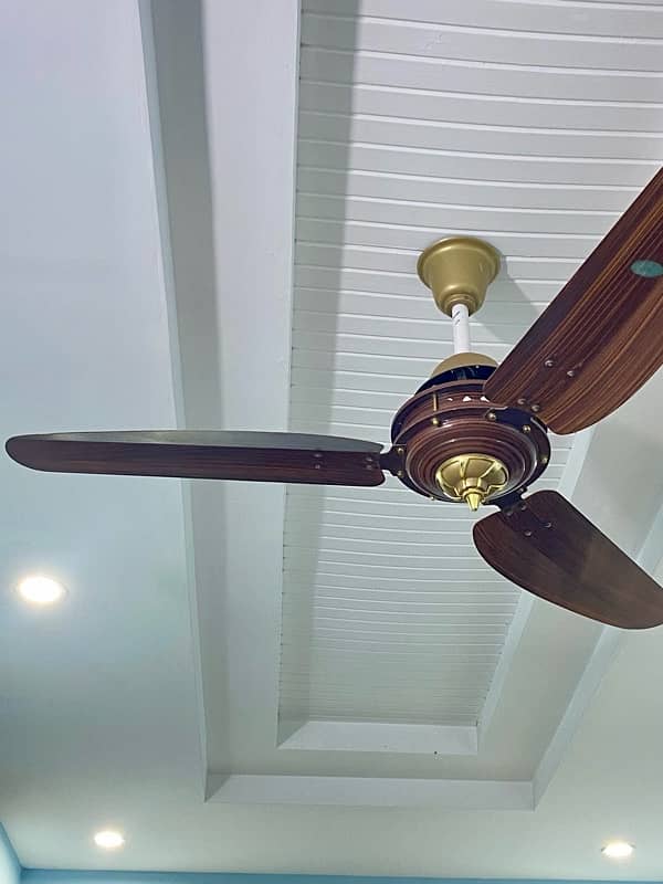 Wooden style fans 2