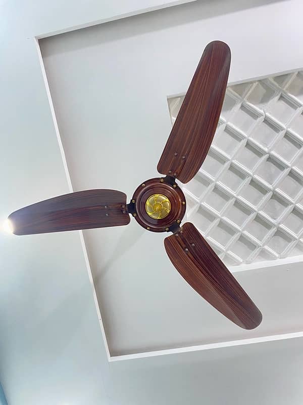 Wooden style fans 7