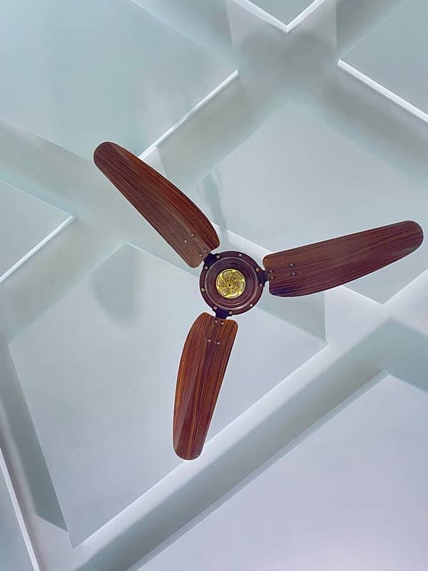 Wooden style fans 11