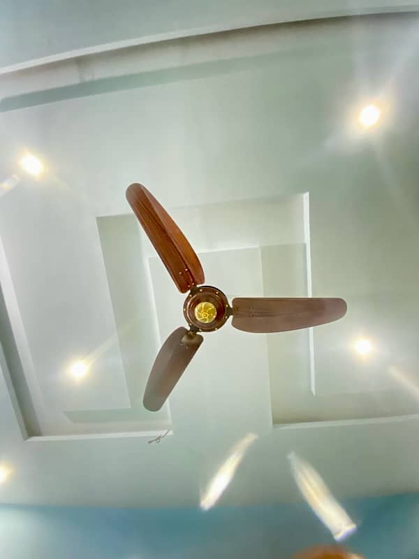 Wooden style fans 13