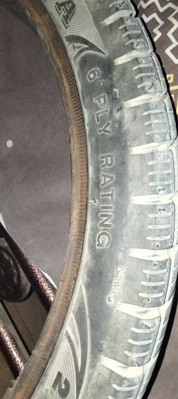 6 ply cd 70 g. t. r tyre please read full message olx 4