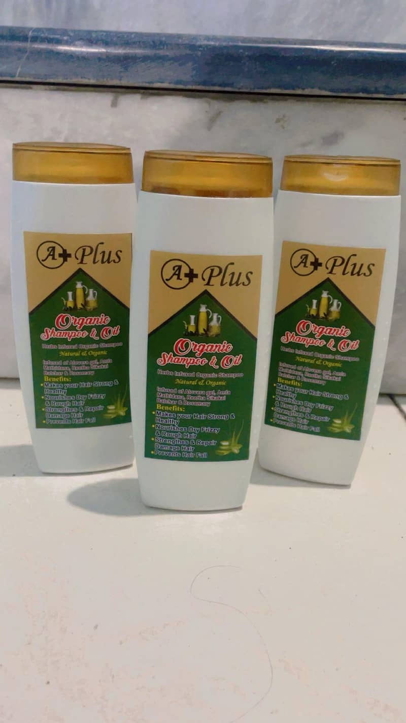 A+ Plus Organic Herbal Shampoo 0