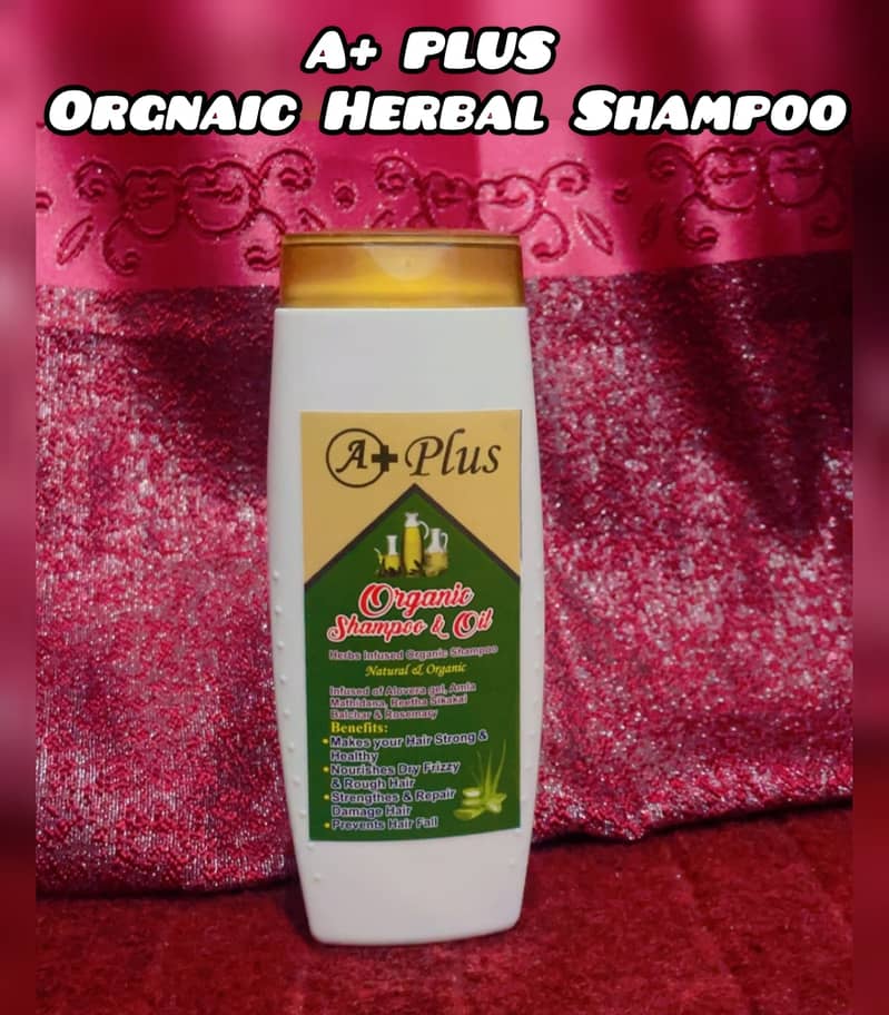 A+ Plus Organic Herbal Shampoo 2