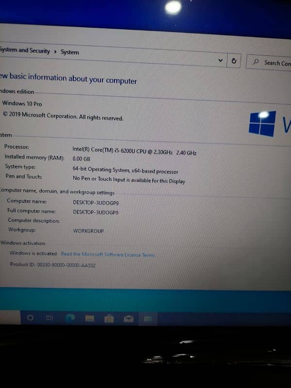 LENOVO THINKPAD E570 8GB RAM DDR4 6TH GENERATION CORE I5 12