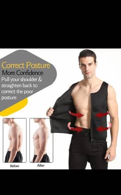 Zipper body Shaper with Strap Control your Belly Order: 03127593339