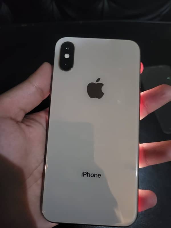 iPhone xs 64gb dual pta approved bh 81 line in panel Waterpack 10/10 0