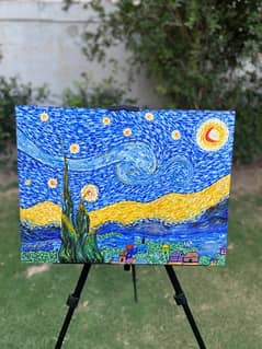 Starry Night Painting by Vincent van Gogh