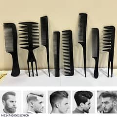 8 Pcs Professional Hair Styling Combs Set