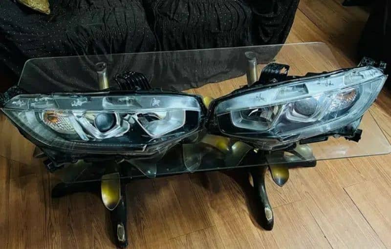 honda Civic x front geniune headlights 0