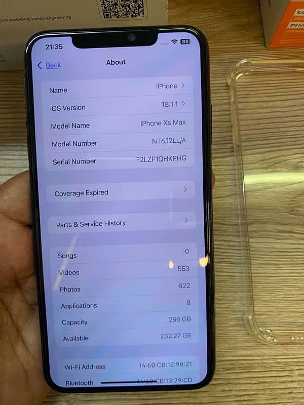 Iphon xs Max Non PTA (256 Gb) 1