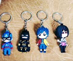 Anime keychains Saske (naruto) & Demon slayer keychain