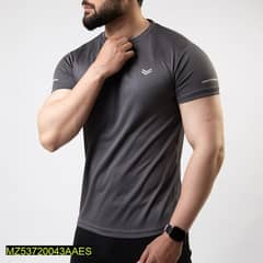 Mens Dry Fit Plain T-Shirt