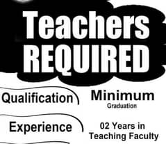 female teacher required