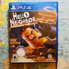 Hello Neighbor Ps4 Disk - slightly used, disk in perfect condition