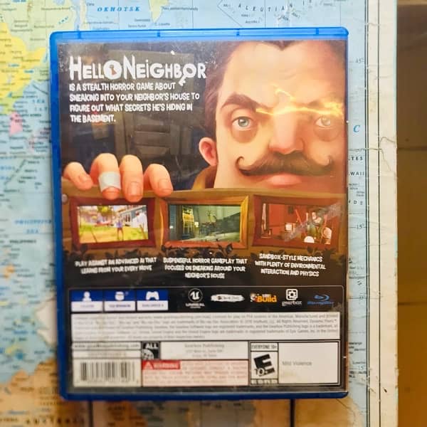 Hello Neighbor Ps4 Disk - slightly used, disk in perfect condition 3