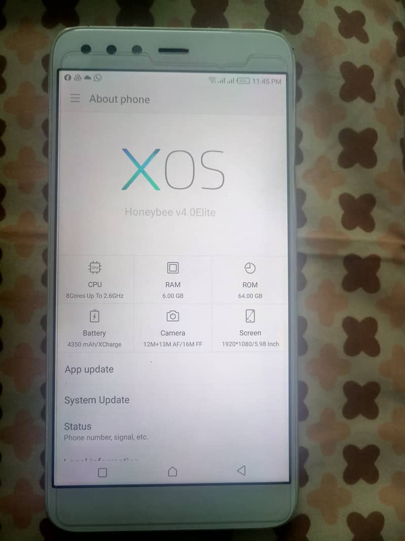 Infinix x603 Dual Sim 1