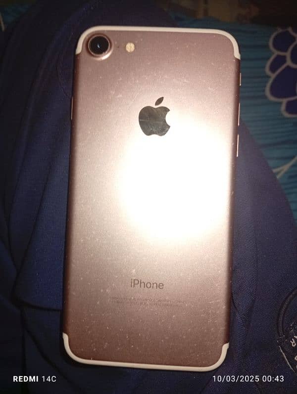 iPhone 7 red gold for sale 2