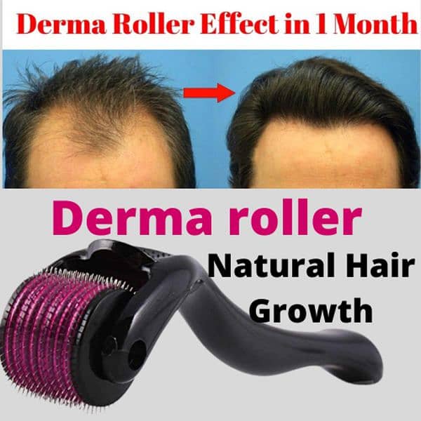 Derma Roller Hair Therapy Micro-Needle Order for Call: 03127593339 0