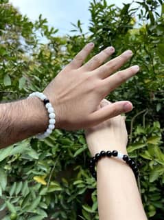 2 Pcs Couple's Bracelets [Free Delivery)